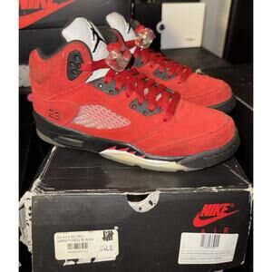 Air Jordan 5 Retro GS Raging Bull Size 4.5Y
